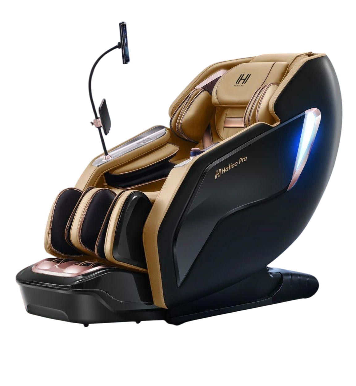 Массажное кресло Hatico Pro Katana 2SL 4D - Черно-бежевое