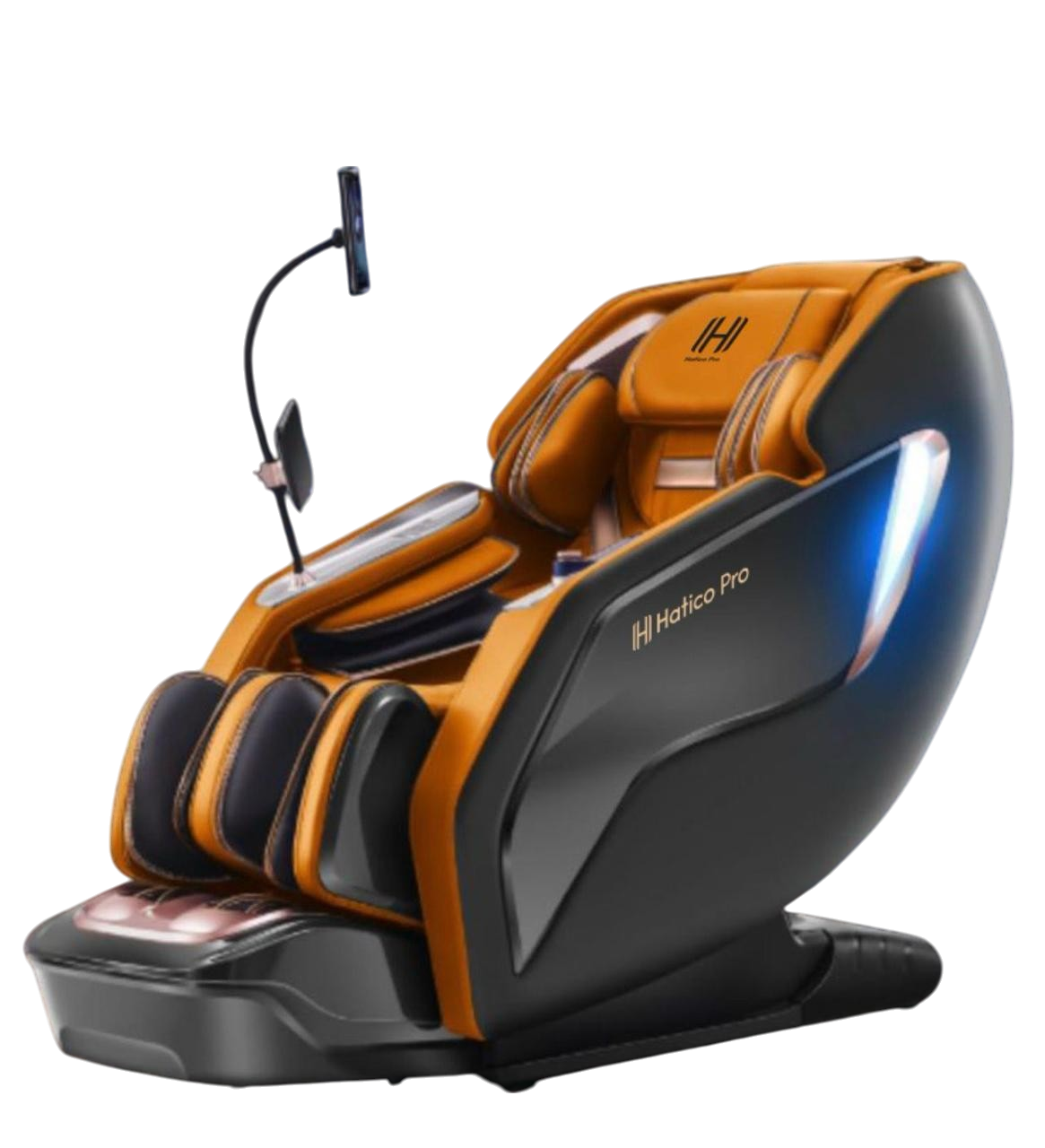 Массажное кресло Hatico Pro Katana 2SL 4D - Черно-оранжевое
