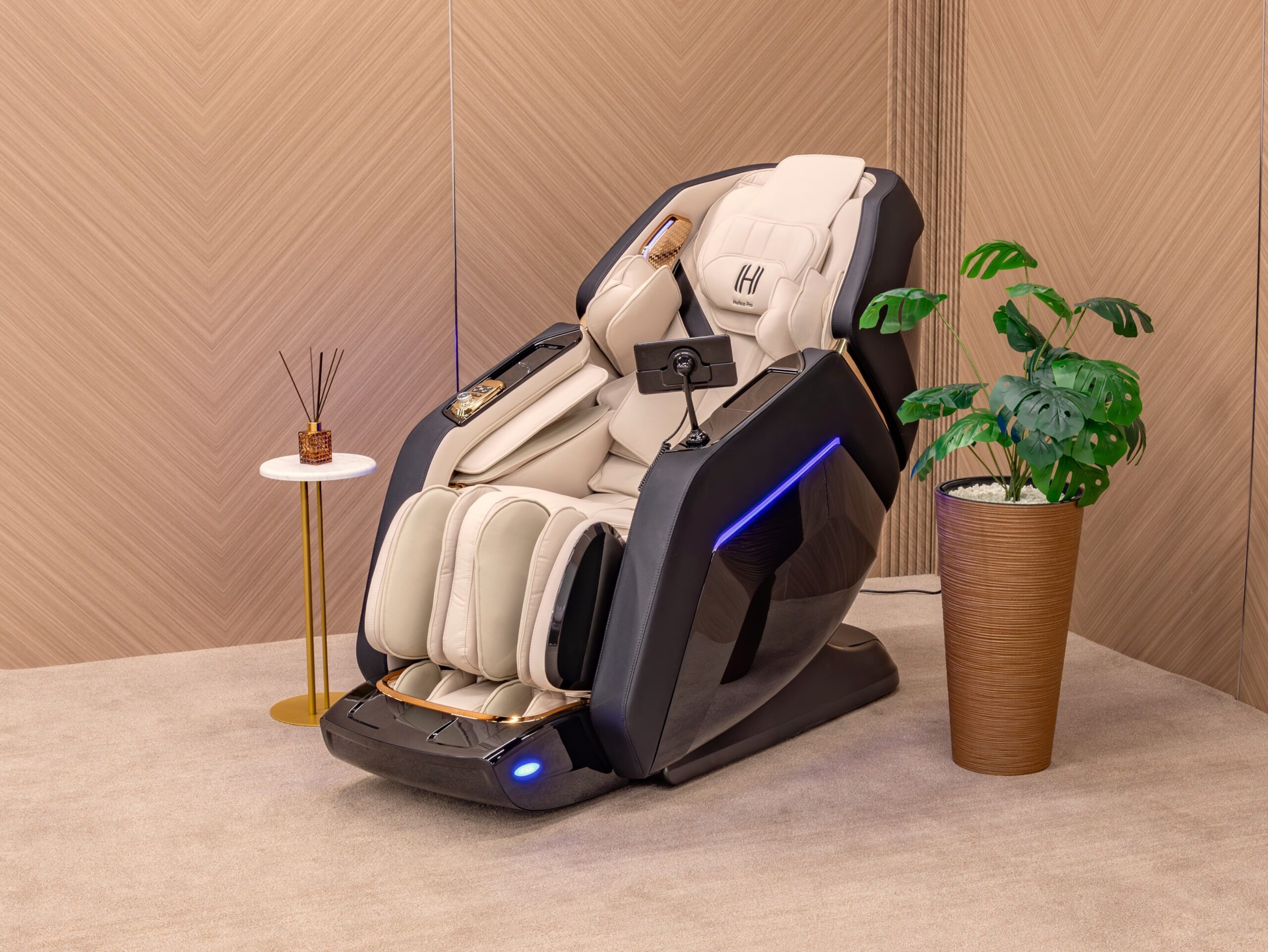 Массажное кресло Premier 2SL с двумя каретками, 4D массаж, автоматическое управление, 22 программ автоматических