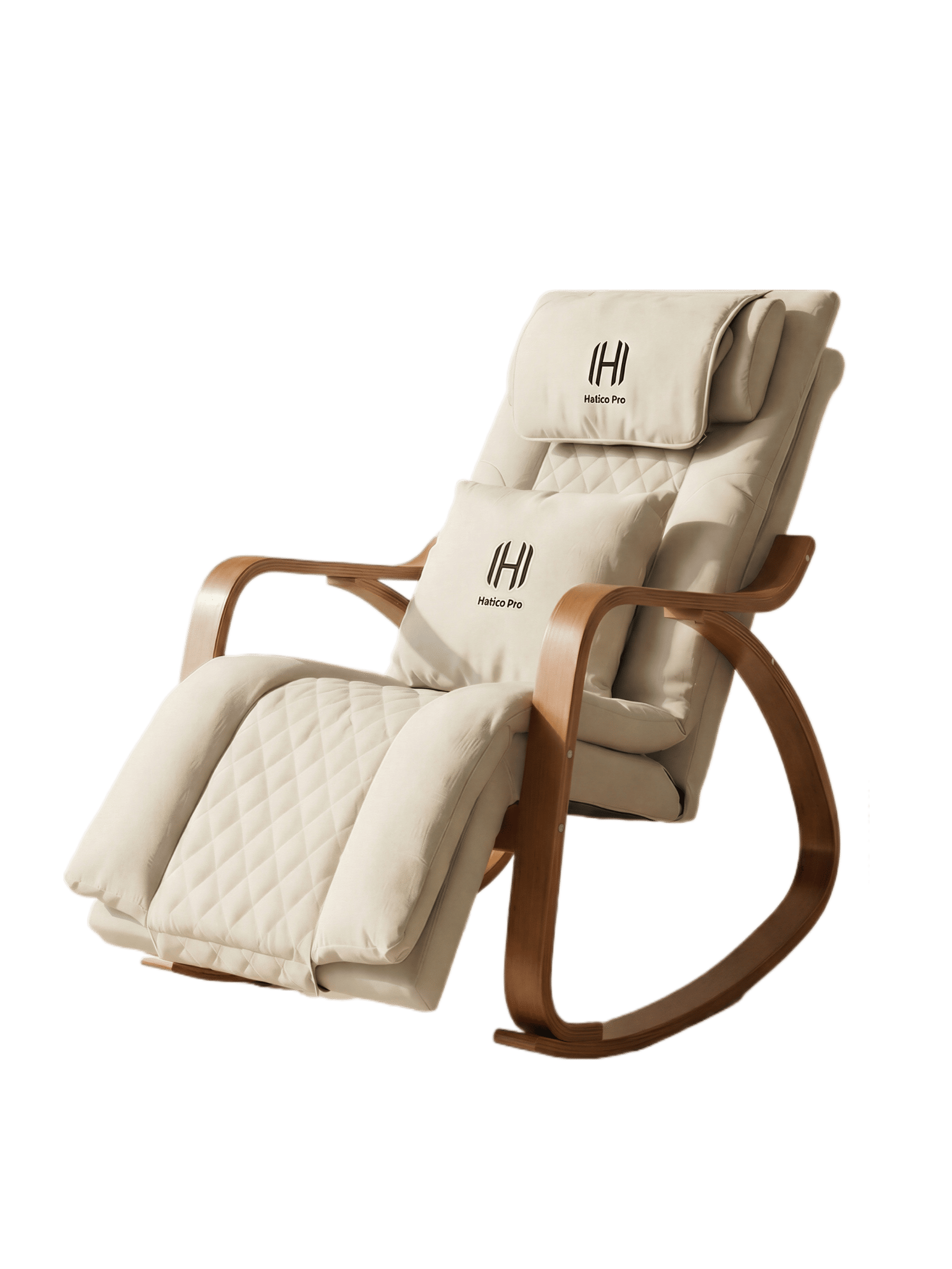 Массажное кресо-качалка для дома Hatico Pro Liberty Comfort (бежевый) с роликовым массажем